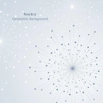 Vector geometric background Stock Illustration