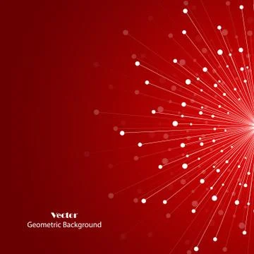 Vector geometric background Illustrazione stock