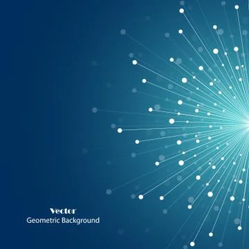 Vector geometric background Stock Illustration