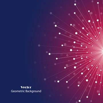 Vector geometric background Illustrazione stock