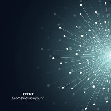 Vector geometric background Stock Illustration