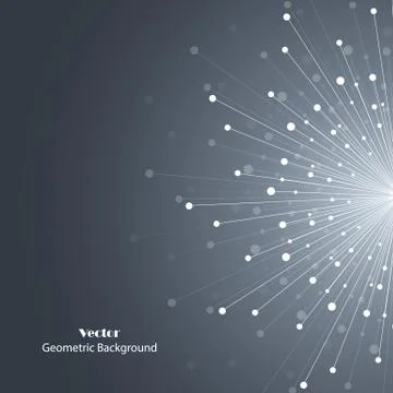 Vector geometric background Stock Illustration