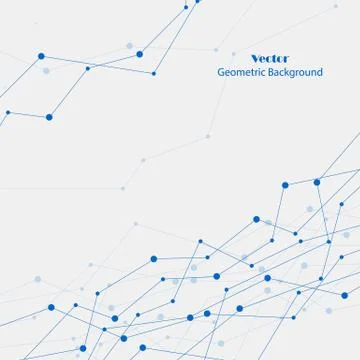 Vector geometric background Stock Illustration