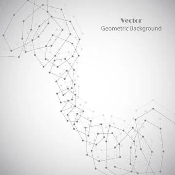 Vector geometric background Stock Illustration