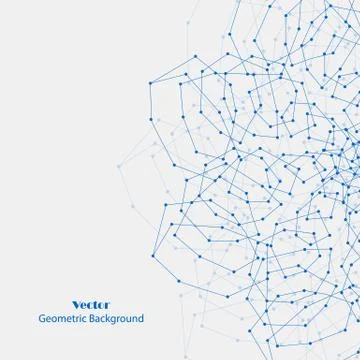 Vector geometric background Illustrazione stock
