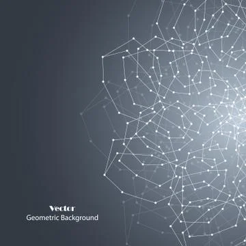 Vector geometric background Stock Illustration