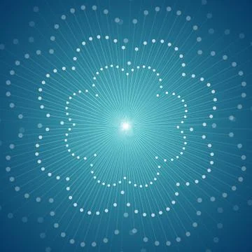 Vector geometric background Stock Illustration