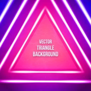 Vector Geometric Background With Triangle. Hipster theme Stock Illustration