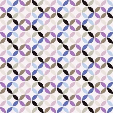 Vector Geometric Circle Pattern Background 스톡 일러스트