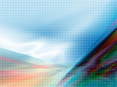 Vector geometric composition 스톡 일러스트