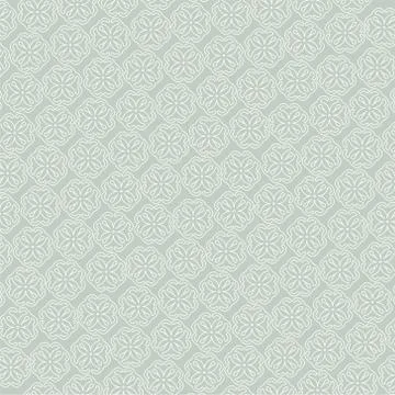 Vector geometric diagonal fabric flower seamless texture. Cream color backgro Illustrazione stock