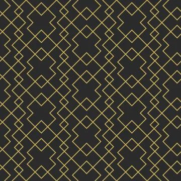 Vector geometric elegant seamless pattern Illustrazione stock