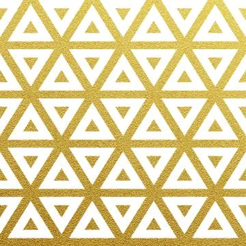 Vector geometric gold pattern Stock Illustration