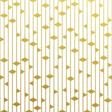 Vector geometric gold pattern Stock Illustration