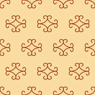 Vector geometric Islamic seamless pattern Stock Illustration
