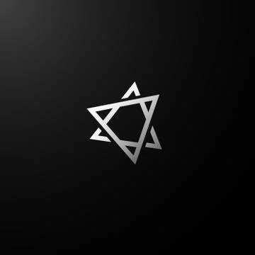 Vector geometric logo. Иллюстрация