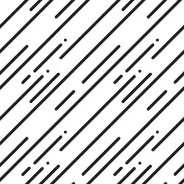 Vector geometric pattern in black and white style on a white background. Stock Illustration