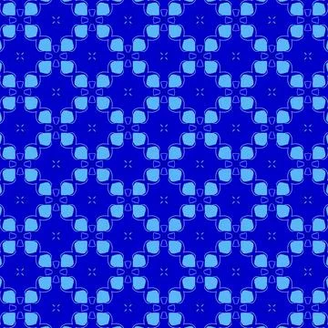Vector geometric pattern with blue color squares Illustrazione stock