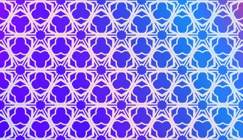 Vector Geometric Pattern with gradient backgroun. Triangles Curved Line. For  스톡 일러스트