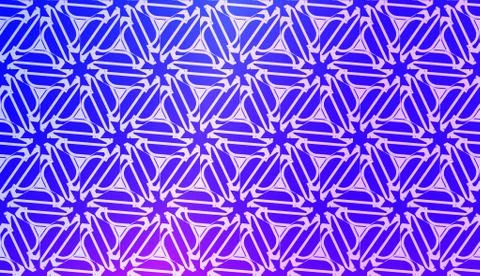 Vector Geometric Pattern with gradient backgroun. Triangles Curved Line. For  스톡 일러스트