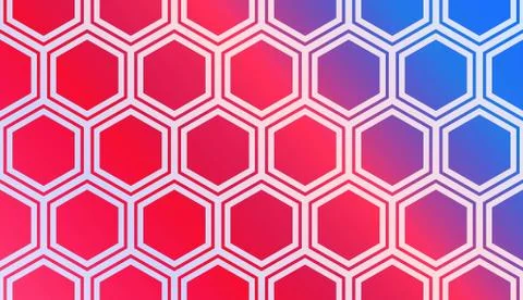 Vector Geometric Pattern with gradient backgroun. Triangles Curved Line. For  Stock Illustration