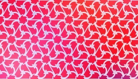 Vector Geometric Pattern with gradient backgroun. Triangles Curved Line. For  Illustrazione stock