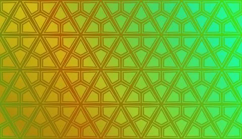 Vector Geometric Pattern with gradient backgroun. Triangles Curved Line. For  Illustrazione stock
