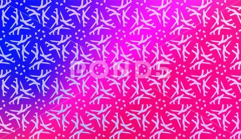 Vector Geometric Pattern with gradient backgroun. Triangles Curved Line. For Stock Illustration