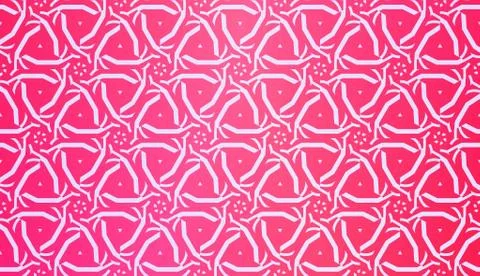Vector Geometric Pattern with gradient backgroun. Triangles Curved Line. For  Illustrazione stock