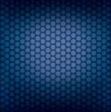 Vector geometric pattern of hexagons Stock Illustration