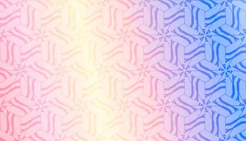 Vector geometric pattern. Triangles curved line. For wallpaper, presentation  Illustrazione stock