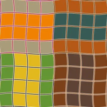 Vector geometric patterns Stock Illustration