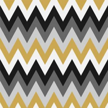 Vector geometric seamless chevron pattern. Retro abstract colorful striped 스톡 일러스트