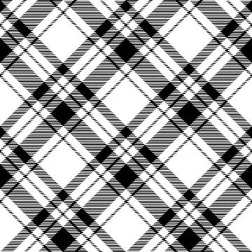 Vector geometric seamless pattern with black and white. Modern stylish stars  Stock Illustration