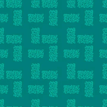 Vector geometric seamless pattern. The contours of the triangles are assemble 库存插图