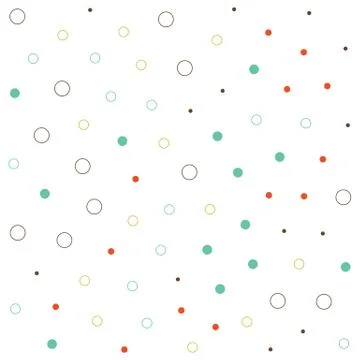 Vector Geometric Seamless Pattern Stock Illustration