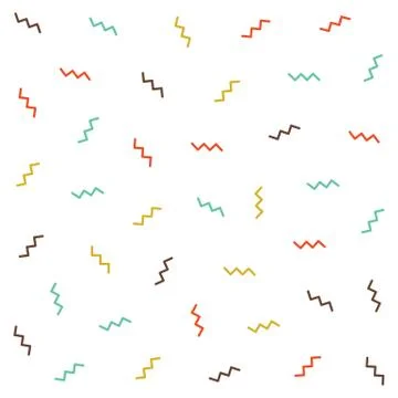 Vector Geometric Seamless Pattern Stock Illustration