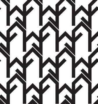Vector geometric seamless pattern Stock Illustration