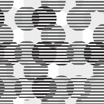 Vector geometric seamless pattern Stock Illustration