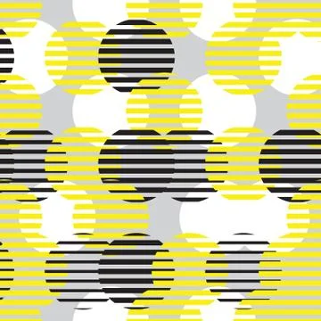 Vector geometric seamless pattern Stock Illustration