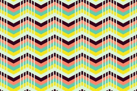 Vector geometric seamless pattern Illustrazione stock