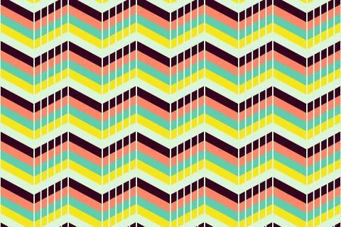 Vector geometric seamless pattern 스톡 일러스트