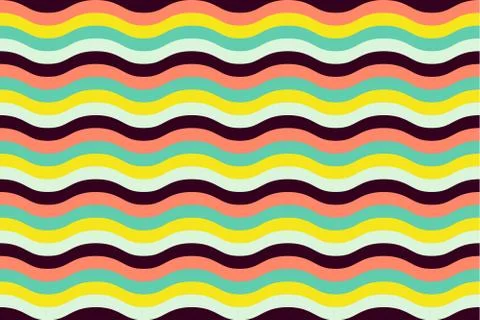 Vector geometric seamless pattern Illustrazione stock