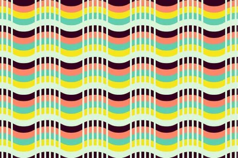 Vector geometric seamless pattern Illustrazione stock