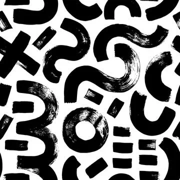 Vector geometric seamless pattern in memphis style Stock Illustration