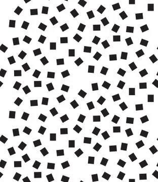 Vector geometric seamless pattern. Modern square, dots texture Stock Illustration