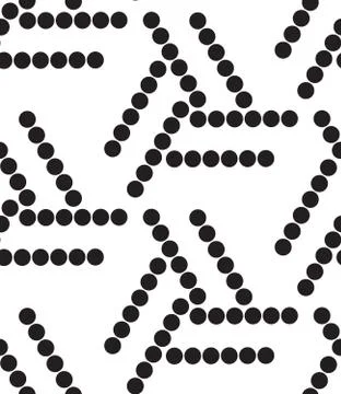 Vector geometric seamless pattern. Modern circle texture, repeat 스톡 일러스트