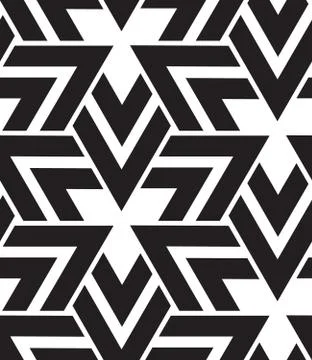 Vector geometric seamless pattern. Modern triangle texture, repe Illustrazione stock
