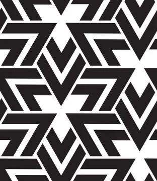 Vector geometric seamless pattern. Modern triangle texture, repe 스톡 일러스트