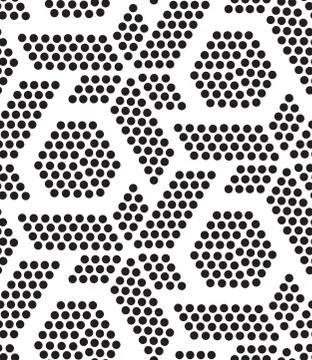 Vector geometric seamless pattern. Modern circle texture, repeat イラスト素材